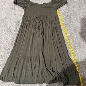 Wallflower Forest Green Maxi Dress